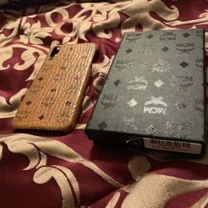 Authentic MCM IPhone XS Max case